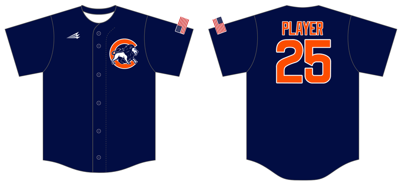 Carterville Crush Custom HexaFlex Baseball Jersey #J5C