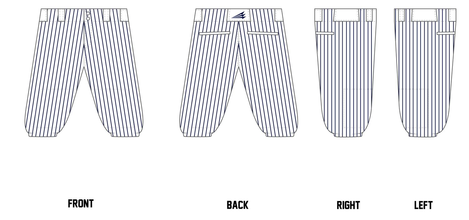 Carterville Crush Custom Knicker Baseball Pant #BP4BK