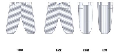 Carterville Crush Custom Knicker Baseball Pant #BP4BK