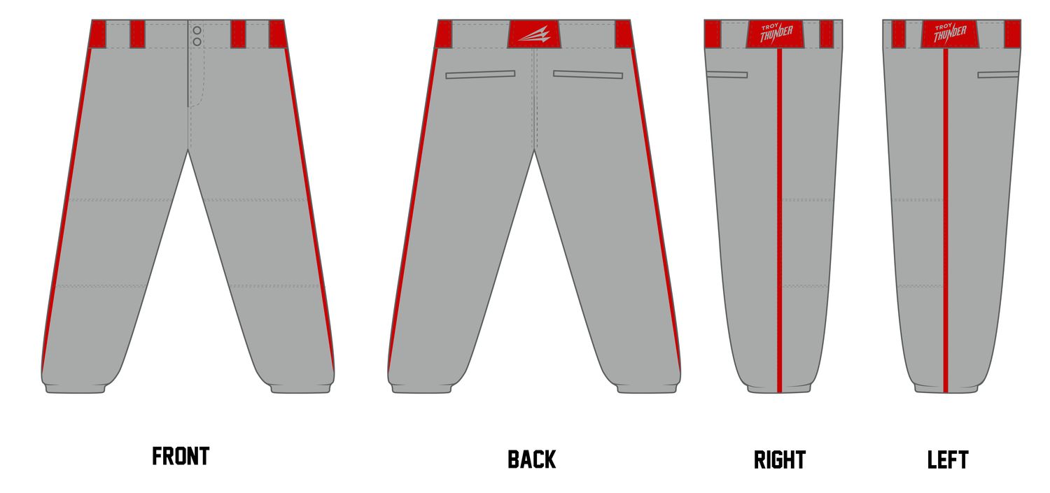 Troy Thunder Custom Fastpitch Pant #FP1B