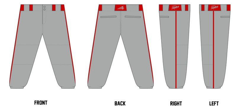 Troy Thunder Custom Fastpitch Pant #FP1B