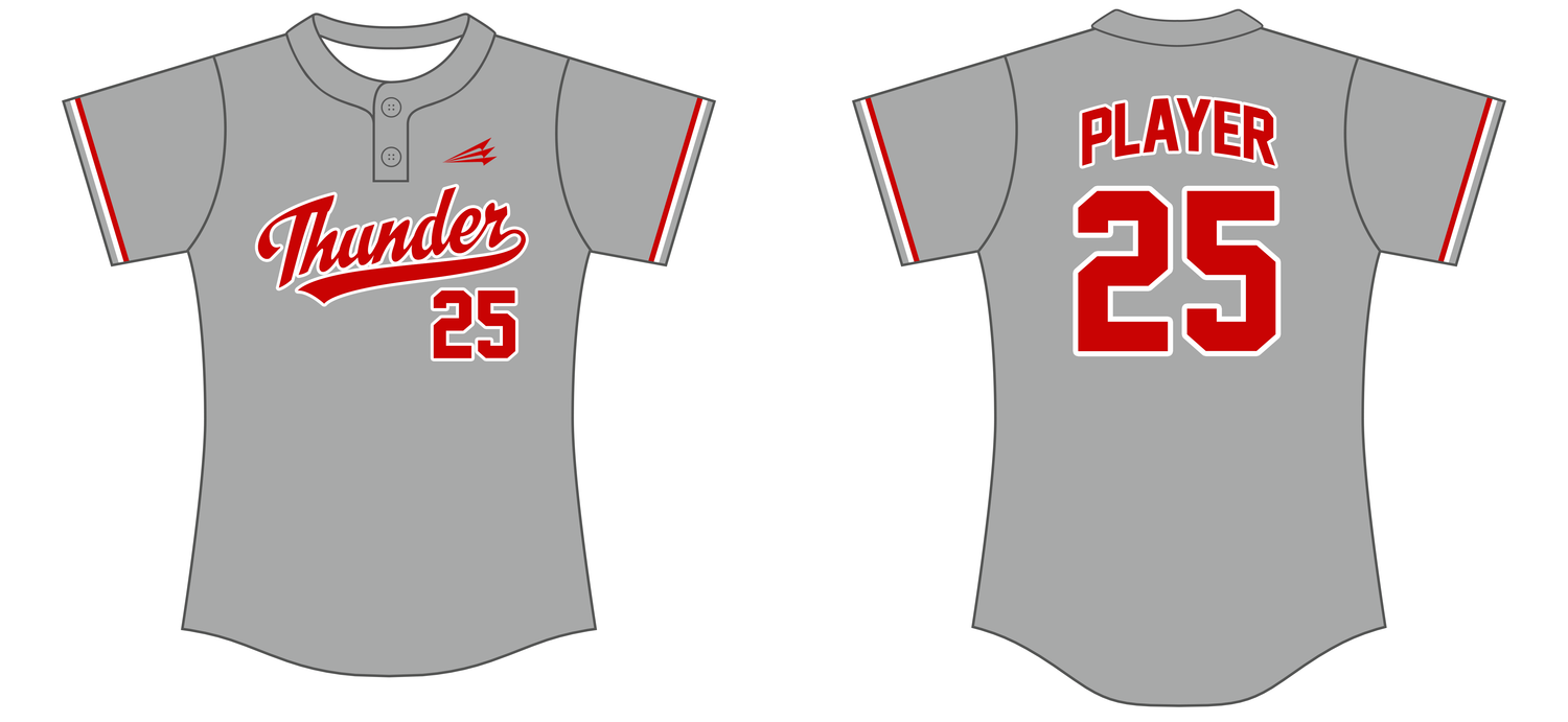 Troy Thunder Custom HexaFlex Softball Jersey #J1F