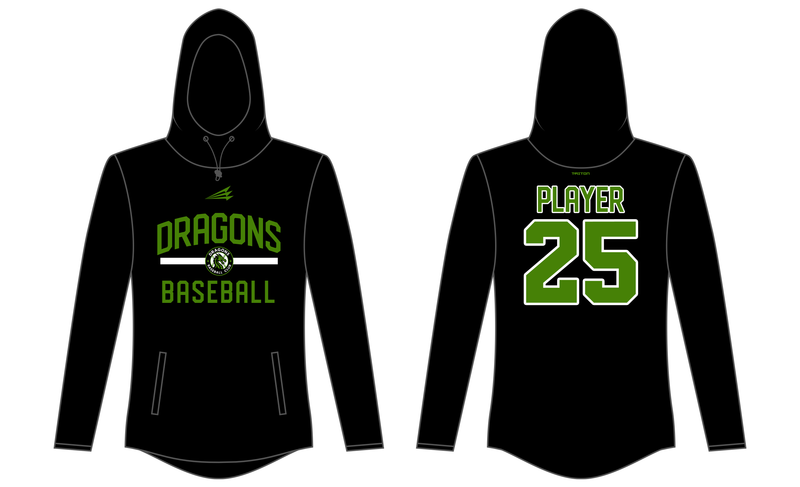 Dragons Baseball Club Custom QuadFlex Hoodie #QF1