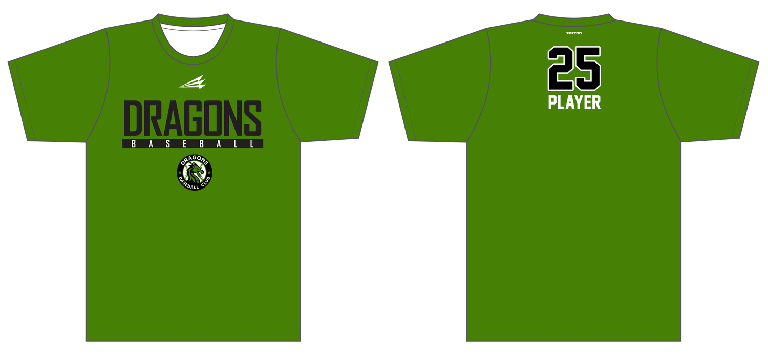 Dragons Baseball Club Custom HyperTee #HT1