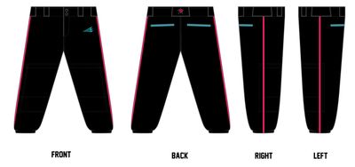 New Braunfels Young Guns Custom Fastpitch Pant #FP1b