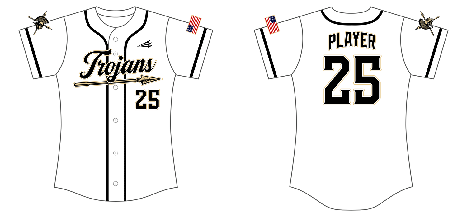 Anderson Trojans Custom NanoDri Softball Jersey #J5D