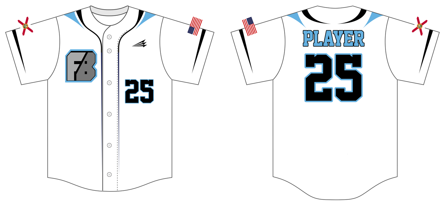 Fort Myers Force Custom HexaFlex Baseball Jersey #J5C