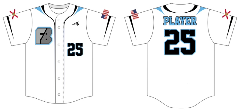 Fort Myers Force Custom HexaFlex Baseball Jersey #J5C