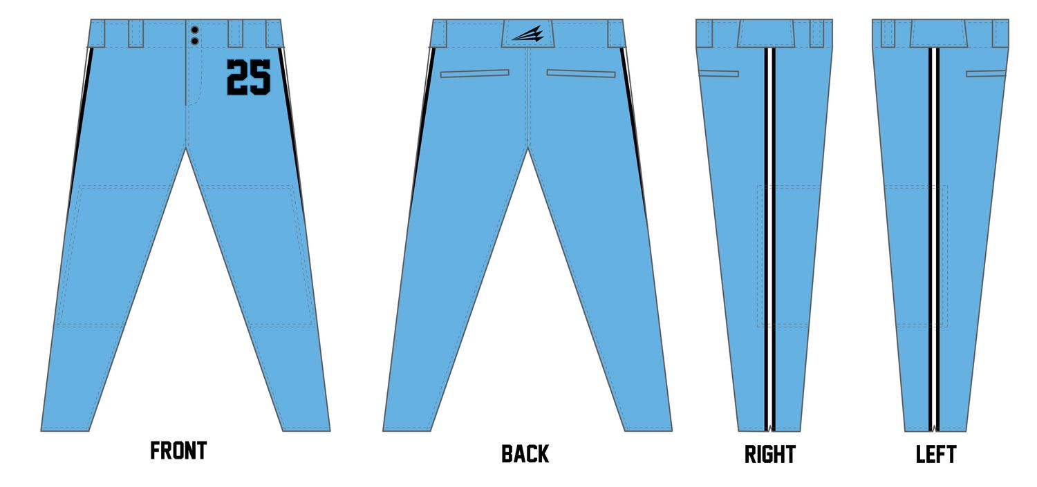 Fort Myers Force Custom Athletic Baseball Pant #BP5D