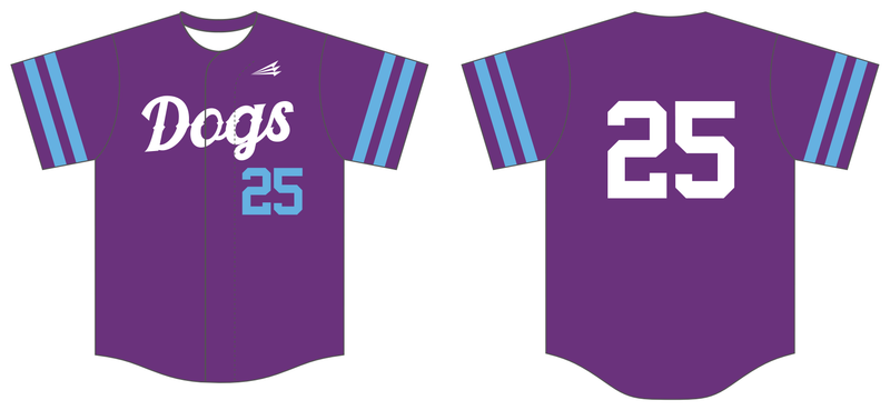 Galaxy Dogs Custom NanoDri Baseball Jersey #J1C
