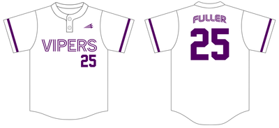 DC Vipers Custom HexaFlex Baseball Jersey #J18g