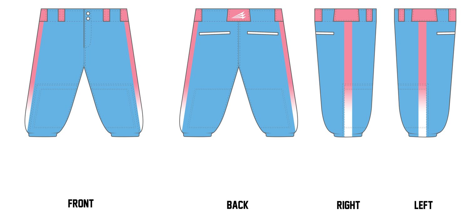 Wow Factor - Molina Custom Athletic Baseball Pant #BP4b