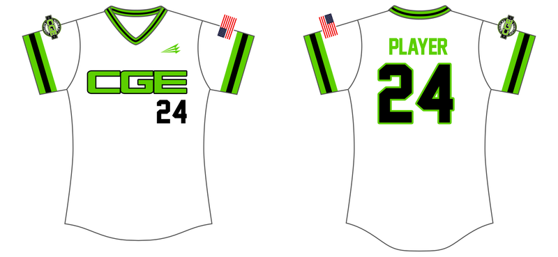 NorCal CGE Custom NanoDri Softball Jersey #J15