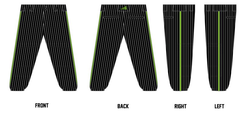 NorCal CGE Custom Fastpitch Pant #FP11