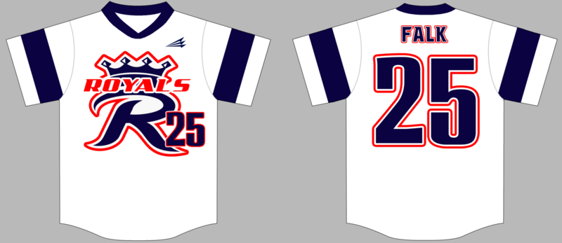 SBC Royals Custom HexaFlex Baseball Jersey #4