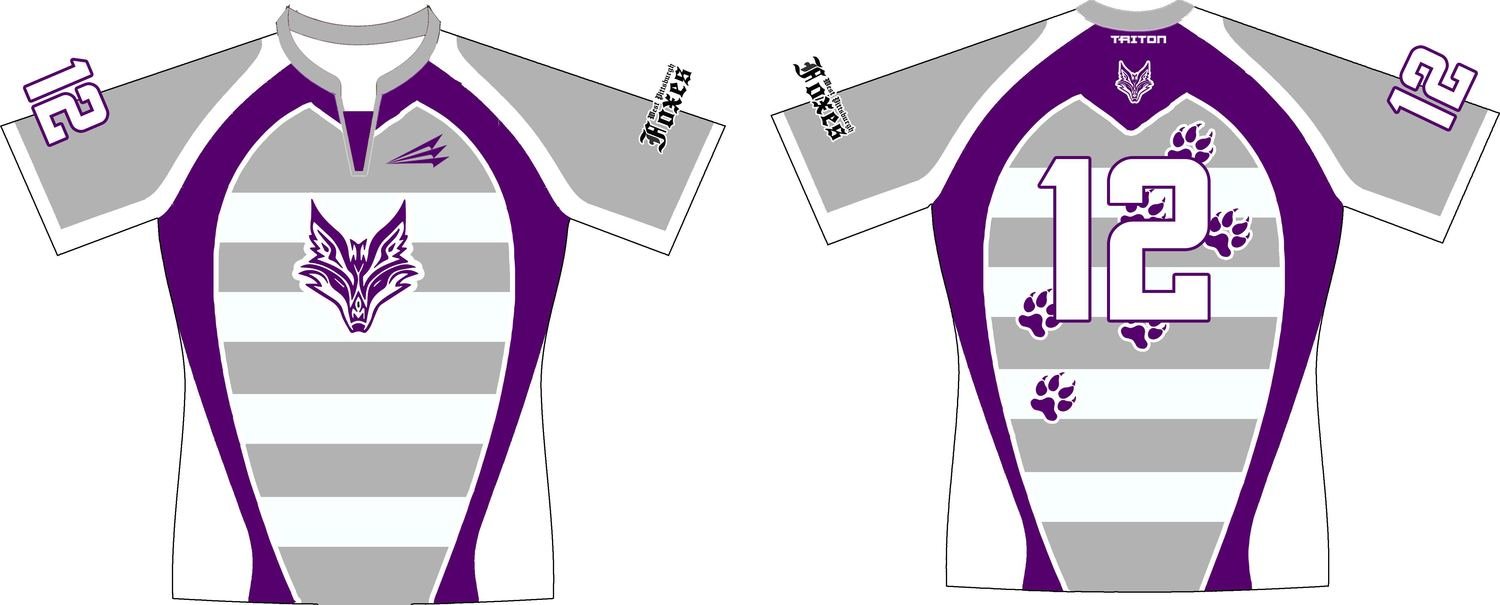 West Pittsburgh Foxes Custom Pro-Premier Rugby Jersey #9