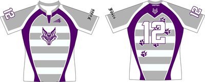 West Pittsburgh Foxes Custom Pro-Premier Rugby Jersey #9