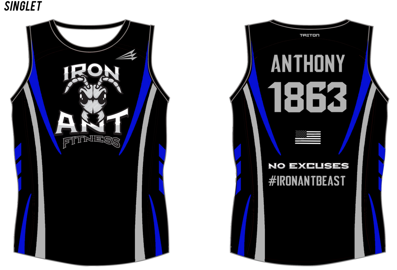 Iron Ant Fitness Custom OCR Singlet