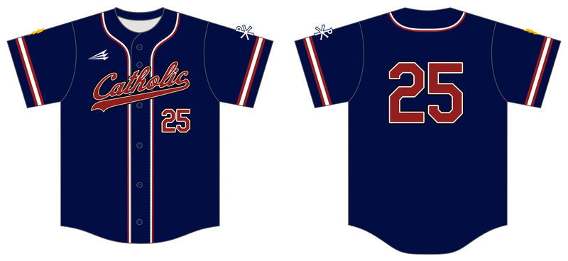 Catholic Club Baseball (Reed) Custom NanoDri Baseball Jersey #J2E