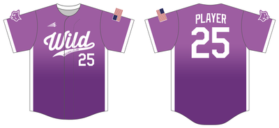 WILD B.C. (Neshaminy) Custom HexaFlex Baseball Jersey #J19