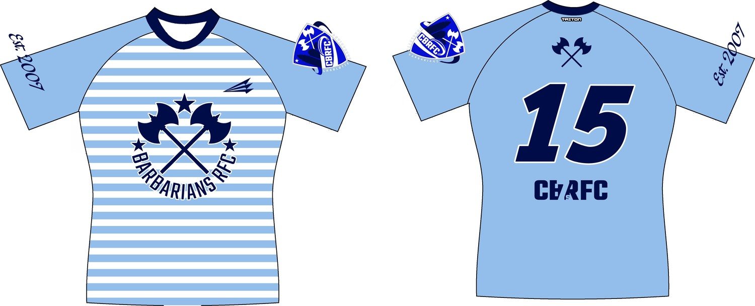 Charlotte Barbarians Custom Pro-Premier Rugby Jersey #2c
