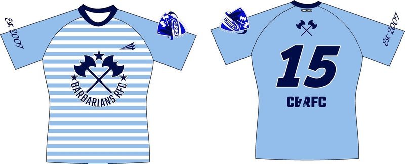 Charlotte Barbarians Custom Pro-Premier Rugby Jersey #2c