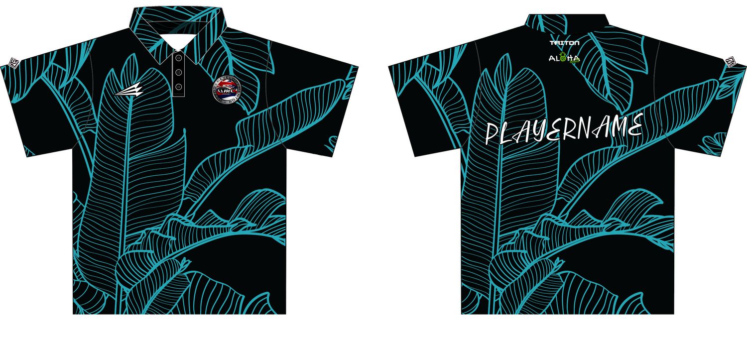 Oahu Jr Bowlers Custom Bowling Polo #HBP67
