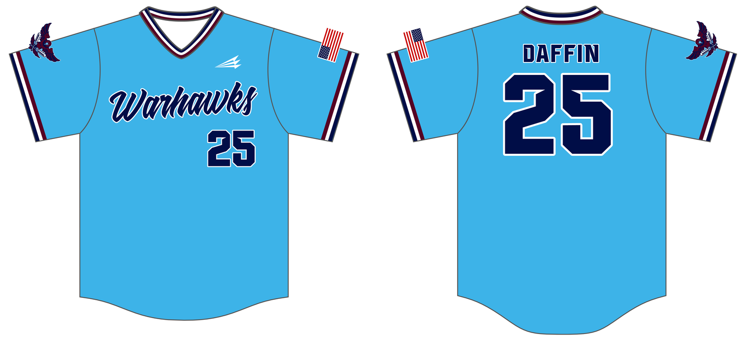 NTX Warhawks Custom HexaFlex Baseball Jersey #J3e