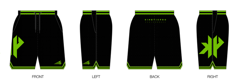 KineticPro Custom Retro Mesh Shorts #MS2