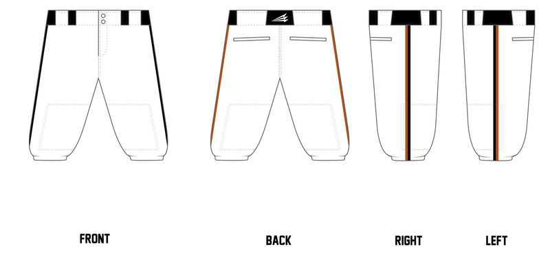 Diamond Jaxx Custom Knicker Baseball Pant #BP1DK