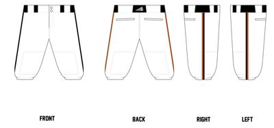 Diamond Jaxx Custom Knicker Baseball Pant #BP1DK