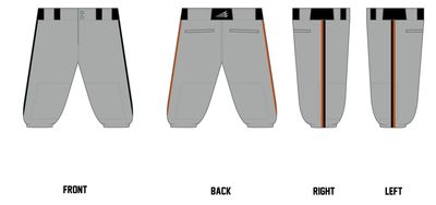 Diamond Jaxx Custom Knicker Baseball Pant #BP1CK