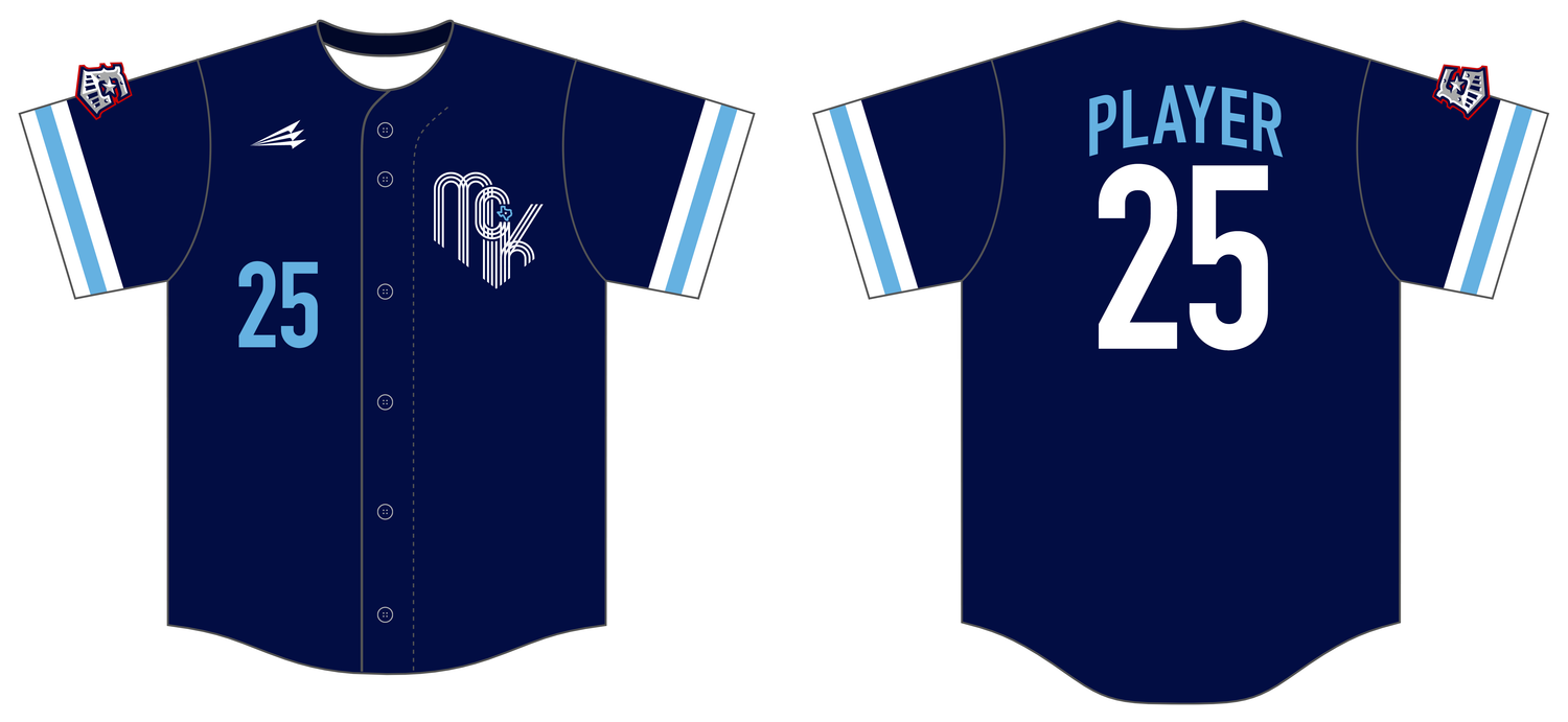 McKinney Express Custom HexaFlex Baseball Jersey #J2