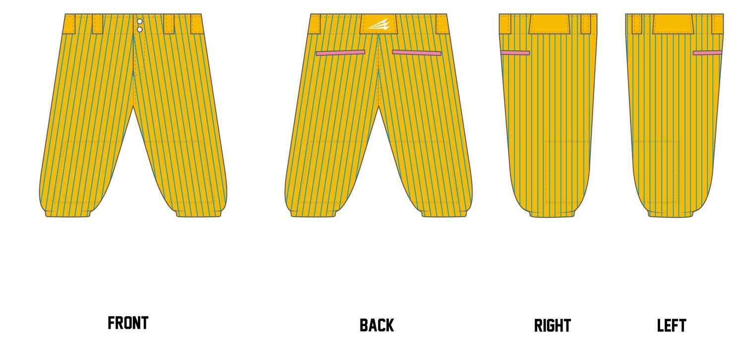 Chiville Sharx Custom Knicker Baseball Pant #BP11B