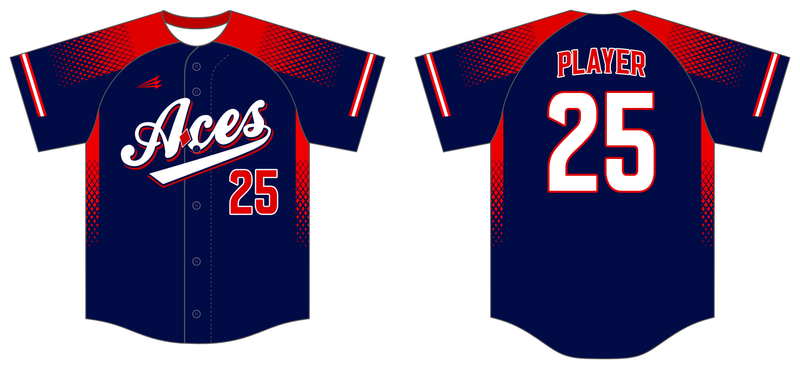 Loudoun Aces Custom HexaFlex Baseball Jersey #J7