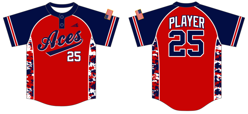Loudoun Aces Custom HexaFlex Baseball Jersey #J2