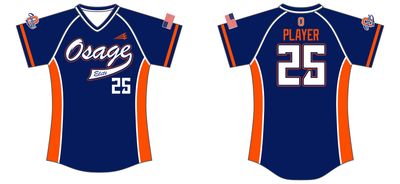 Osage Elite (Sprenger) Custom HexaFlex Softball Jersey #J2B