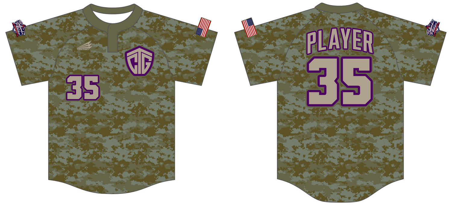 CTG (Command the Game) Custom Hexaflex Baseball Jersey #J1B