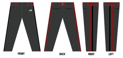 Tallahassee 10U Renegades Custom Athletic Baseball Pant #BP6b