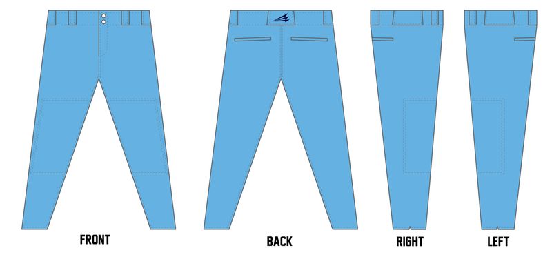 Mamba Elite Custom Athletic Baseball Pant #BP4