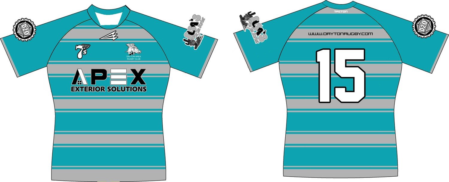 Dayton Area Rugby Club Custom Pro-Premier Jersey #1d