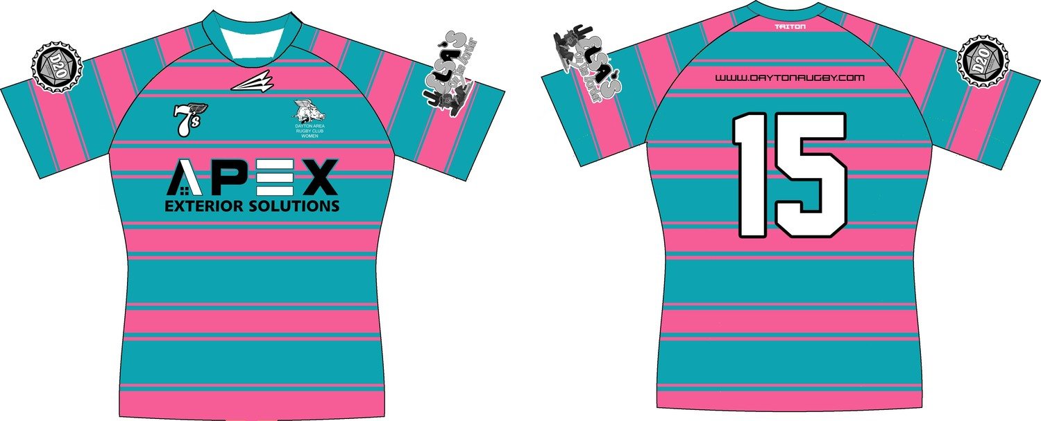 Dayton Area Rugby Club Custom Pro-Premier Jersey #2d
