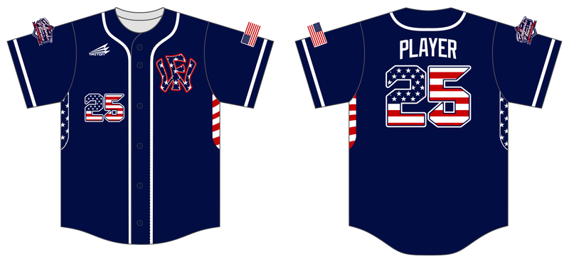 Wow Factor Central FL 12u Custom HexaFlex Baseball Jersey #J2B