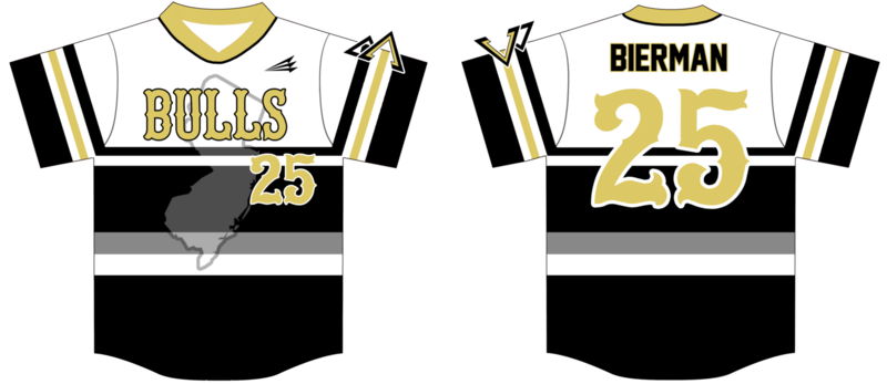 Dojo Bulls Custom HexaFlex Baseball Jersey #1