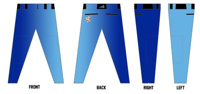 FC BombSquad Custom Athletic Baseball Pant #BP3D