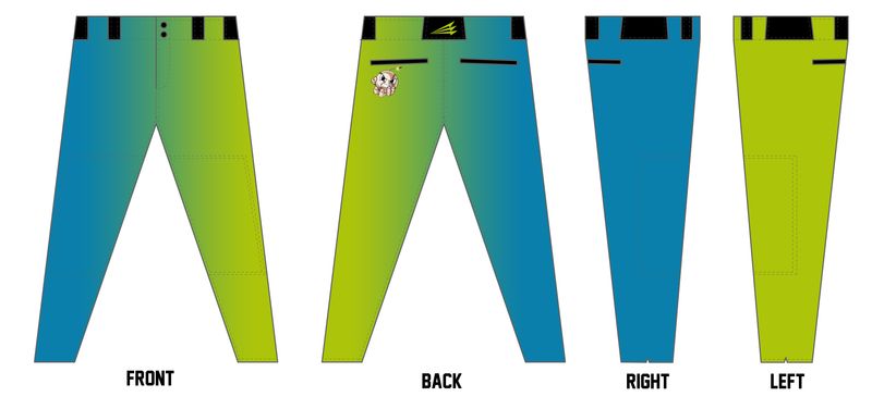 FC BombSquad Custom Athletic Baseball Pant #BP3F