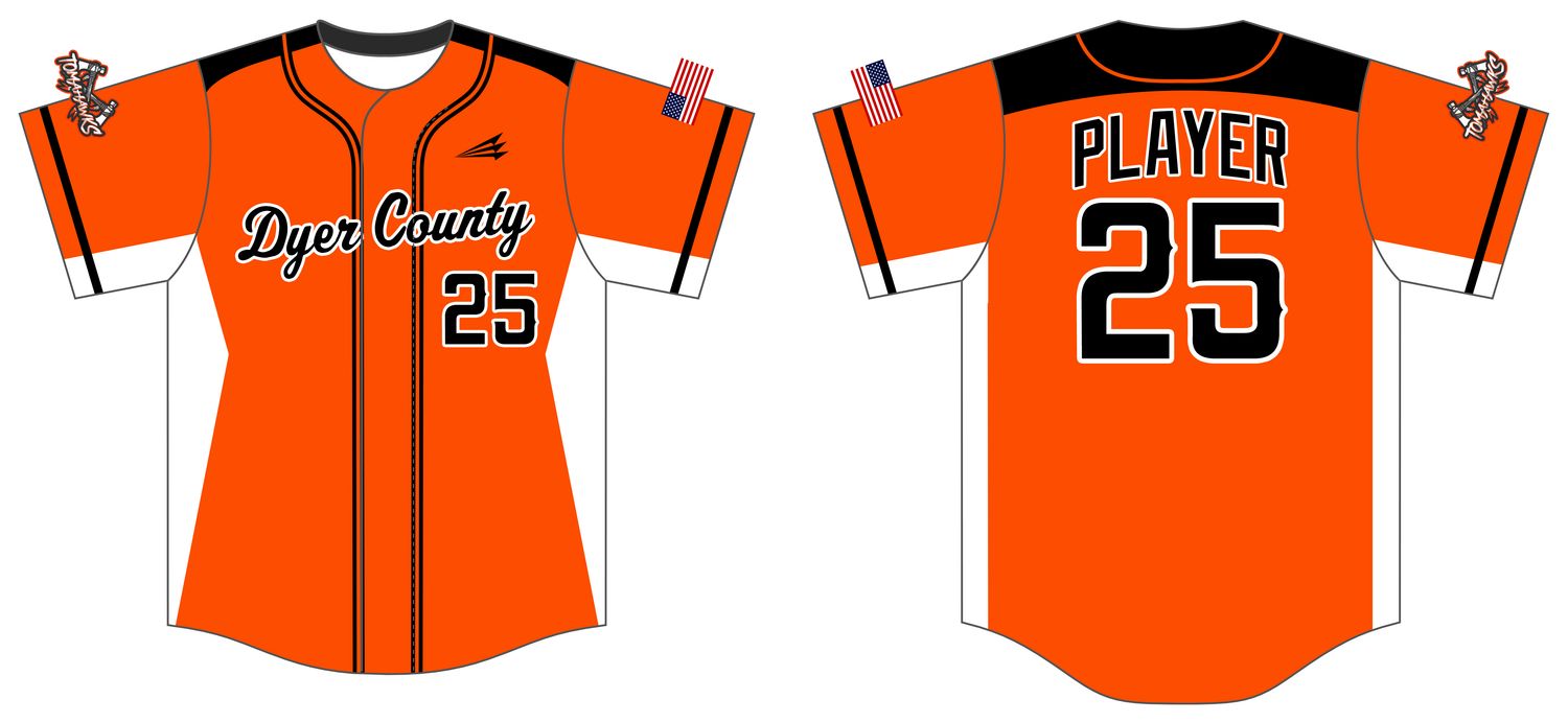 DC Tomahawks Custom Nanodri Baseball Jersey #J13