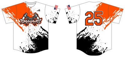 DC Tomahawks Custom Nanodri Baseball Jersey #J12