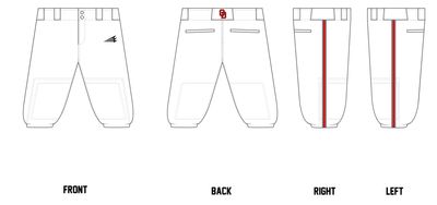 O Dawgs Custom Knicker Baseball Pant #BP24B