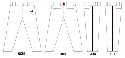 O Dawgs Custom Athletic Baseball Pant #BP26